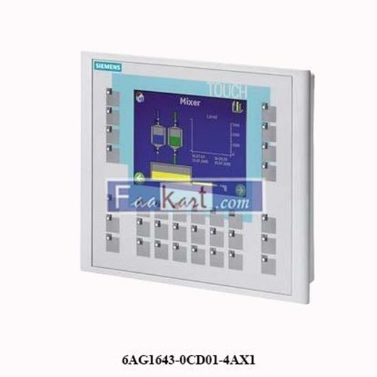 Picture of 6AG1643-0CD01-4AX1 SIEMENS SIPLUS HMI MP 277 10" Touch