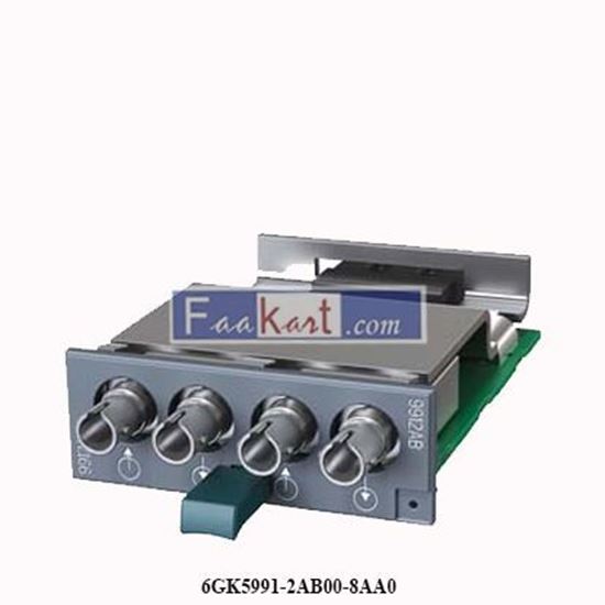 Picture of 6GK5991-2AB00-8AA0 SIEMENS SCALANCE X accessory; Media module MM991-2