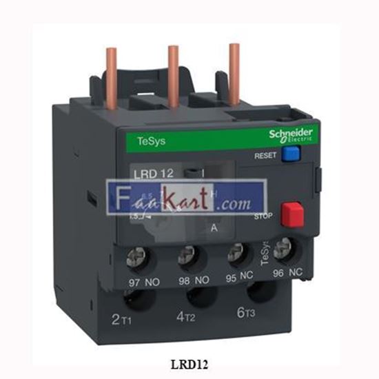 Picture of LRD12 Schneider Electric Thermal overload relay