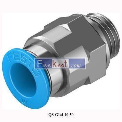 Picture of QS-G1/4-10-50 FESTO (132041) Push-in fitting