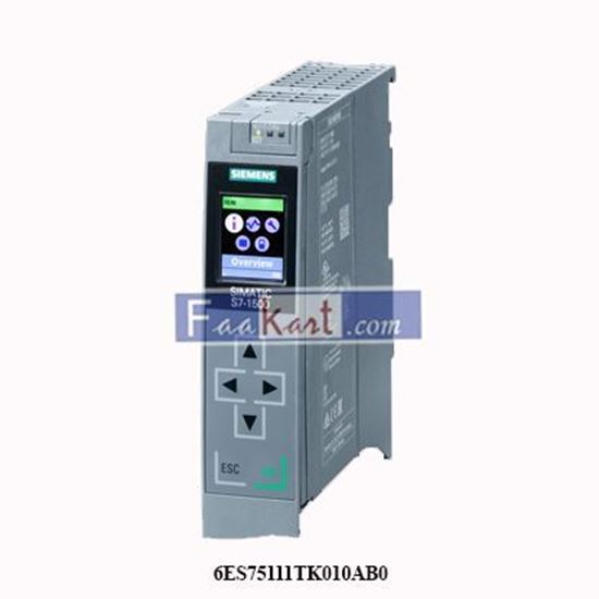 Picture of 6ES7511-1TK01-0AB0  SIEMENS SIMATIC S7-1500T, CPU