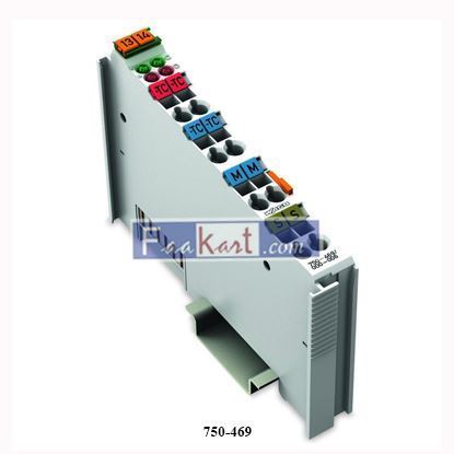 Picture of 750-469/000-006 | WAGO |  Analog Input Module 2-ch. Thermocouple