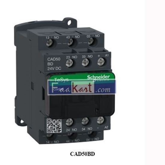 Picture of CAD50BD  Schneide TeSys Deca control relay