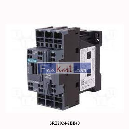 Picture of 3RT2024-2BB40 SIEMENS Power Contactor