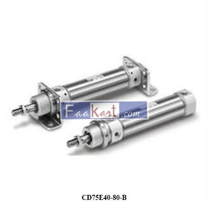 Picture of CD75E40-80-B SMC ISO Standard Cylinder