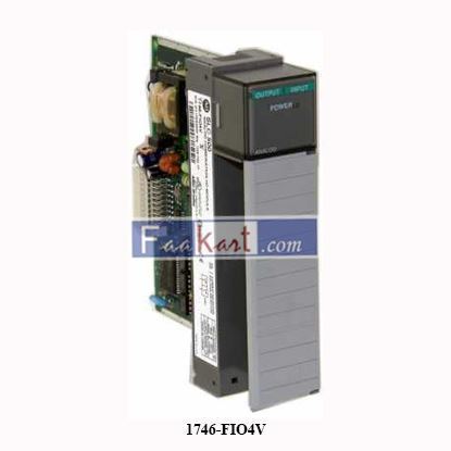 Picture of 1746-FIO4V  ALLEN-BRADLEY SLC 500 Analog Combination I/O Module