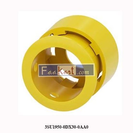 Picture of 3SU1950-0DX30-0AA0 SIEMENS Protective collar for emergency stop mushroom pushbutton