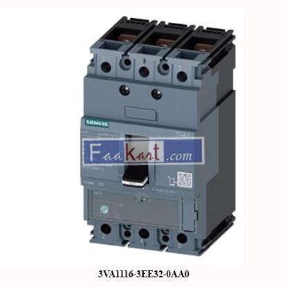 Picture of 3VA1116-3EE32-0AA0 SIEMENS Circuit Breaker