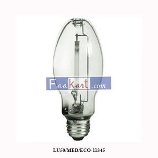 Picture of 11345 - LU50/MED/ECO LUCALOX E26 CLEAR HPS LAMP