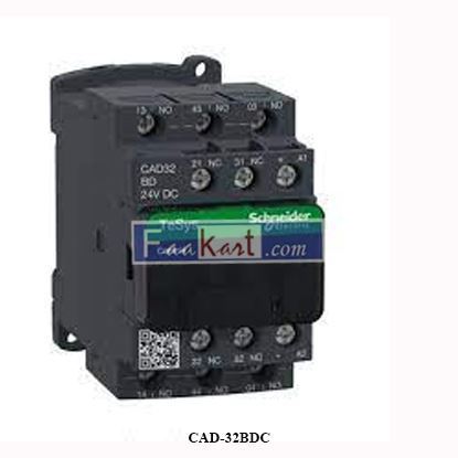 Picture of CAD32BDC  Schneider TeSys Deca control relay CAD-32BDC