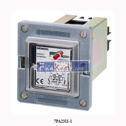 Picture of 7PA2311-1 SIEMENS FAST LOCK-OUT RELAY 7PA23111