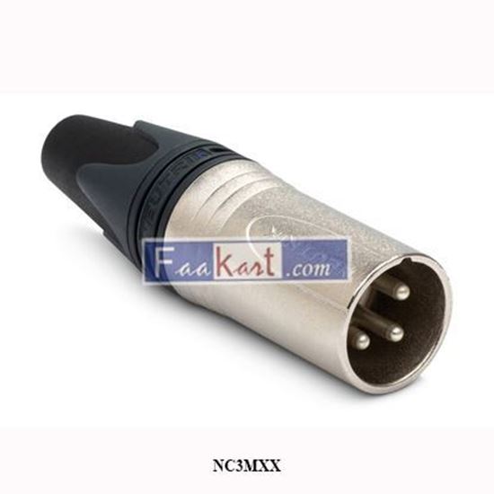 Picture of NC3MXX - 3 pole male cable connector