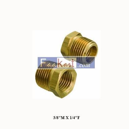 Picture of 3/8"M X 1/4"F   Female Reducing Union Brass