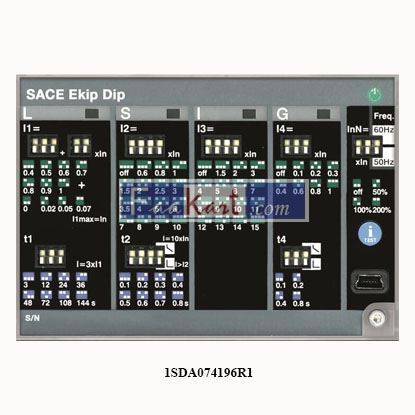 Picture of E1.2..E6.2  1SDA074196R1  ABB  SOLID-STATE RELEASE EKIP