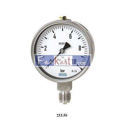 Picture of 233.50   WIKA   Bourdon Tube Pressure Gauge