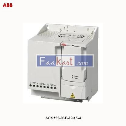 Picture of ACS355-03E-12A5-4    ABB      ACS355-03E-12A5-4 Pn 5,5kW, I2n 12,5A IP20