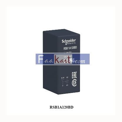 Picture of RSB1A120BD  SCHNEIDER   Interface plug-in relay