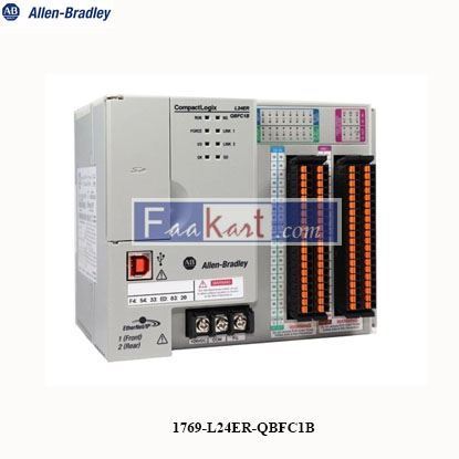 Picture of 1769-L24ER-QBFC1B  ALLEN BREDLEY  CompactLogix 750KB DI/O AI/O Controller