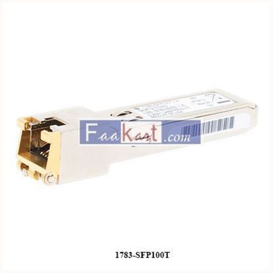 Picture of 1783-SFP100T  ALLEN BRADLEY   Stratix Copper SFP 100 Mbit connectivity over single-mode copper