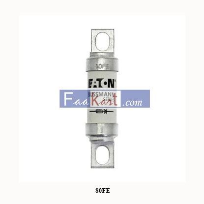 Picture of 80FE 80A EATON   Bussmann series high speed British standard fuse