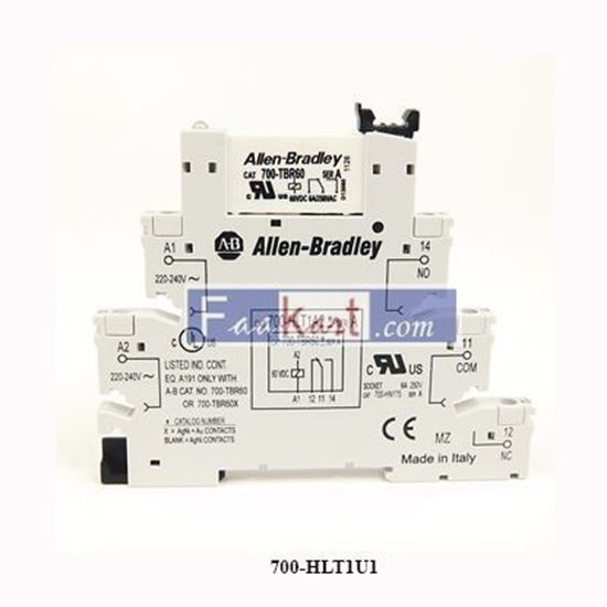 Picture of 700-HLT1U1  ALLEN BRADLEY  110/125 V AC/DC GP Terminal Block Relay