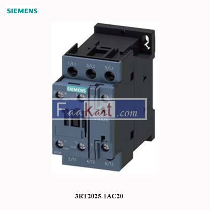 Picture of 3RT20251AC20  SIEMENS  Power contactor