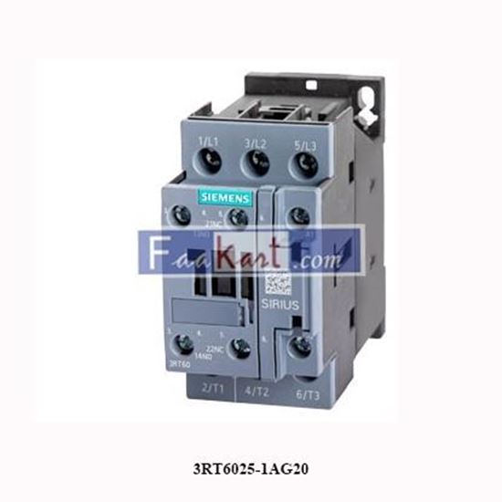 Picture of 3RT6025-1AG20  SIEMENS  Contactor