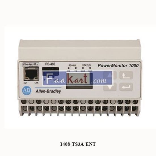 Picture of 1408-TS3A-ENT  ALLEN BRADLEY   Basic Energy, Voltage, Current Meter with Ethernet/IP Communications