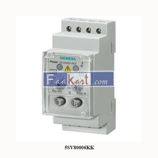 Picture of 5SV8000-6KK  SIEMENS  Differential current monitoring device analog