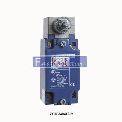 Picture of ZCKJ404H29 SCHNEIDER Limit switch body with spring return rotary head