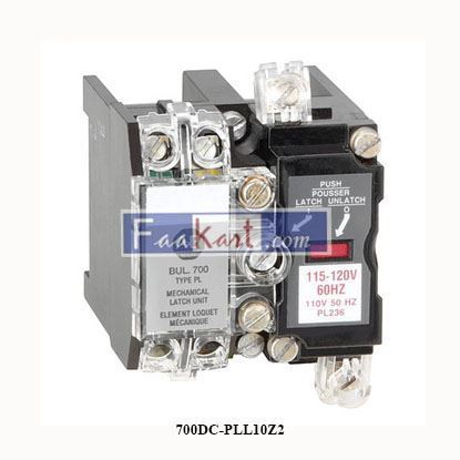 Picture of 700DC-PLL10Z2  ALLEN BRADLEY  Latch, Mechanical, Industrial Relay