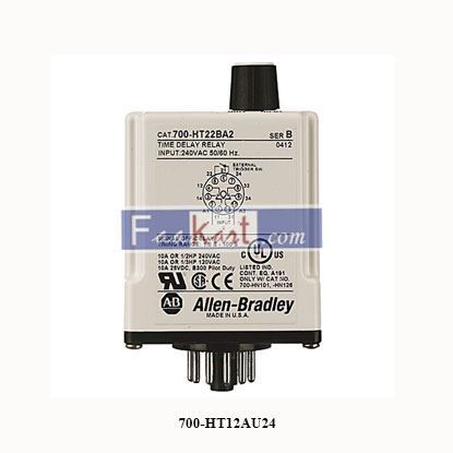 Picture of 700-HT12AU24  ALLEN BRADLEY  Automation Timer Relay, 24V ac, 1-Function