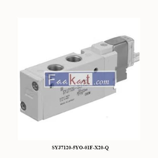 Picture of SYJ7120-5YO-01F-X20-Q  SMC  SOLENOID VALVE