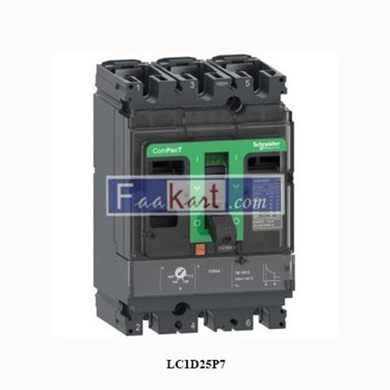 Picture of LC1D25P7 SCHNEIDER  TeSys D contactor