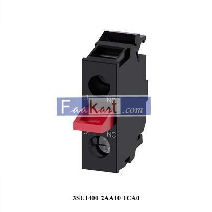 Picture of 3SU1400-2AA10-1CA0 SIEMENS Contact module with 1 contact element