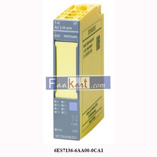 Picture of 6ES7136-6AA00-0CA1 SIEMENS FIELD BUS ANALOG MODULE