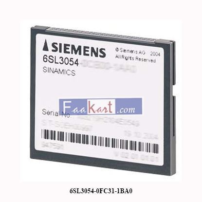 Picture of 6SL3054-0FC31-1BA0 SIEMENS SINAMICS S120 CompactFlash card