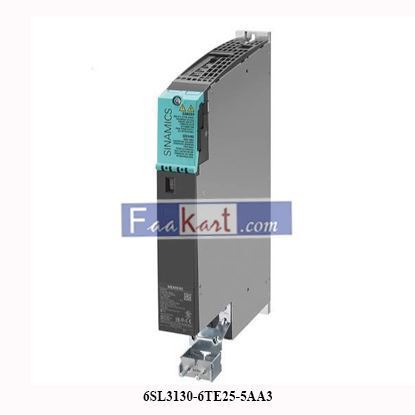 Picture of 6SL3130-6TE25-5AA3 SIEMENS SINAMICS S120 SMART LINE MODULE INPUT: