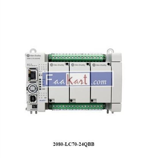 Picture of 2080-LC70-24QBB  ALLEN BRADLEY  Micro870 24 I/O ENet/IP Controller