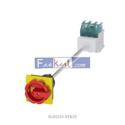 Picture of 3LD2213-0TK53  SIEMENS Switch Disconnector, 3 Pole, 32A Max Current, 32A Fuse Current