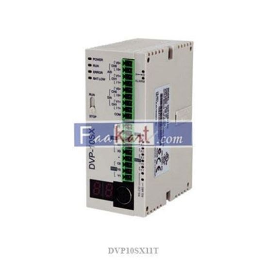 Picture of DVP10SX11T  DELTA PLC 24VDC 2AI/2AO 4DI/2DO transistor