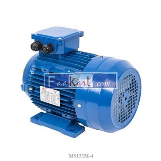 Picture of MS132M-4   3 phase 7.5kw 10hp electric motor for conveyor belt B3 4 pole 1445 rpm