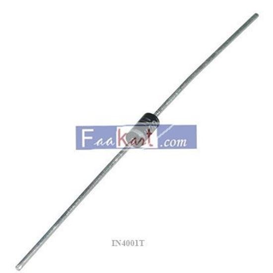 Picture of 1N4001-T  DIODE GEN PURP 50V 1A DO41