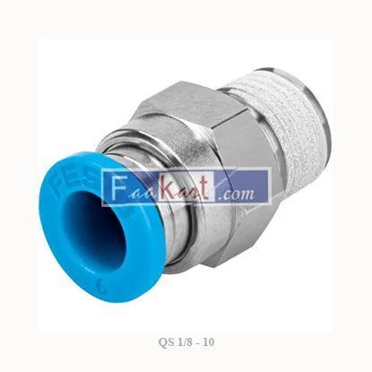 Picture of QS-1/8-10  FESTO  Straight Threaded Adaptor