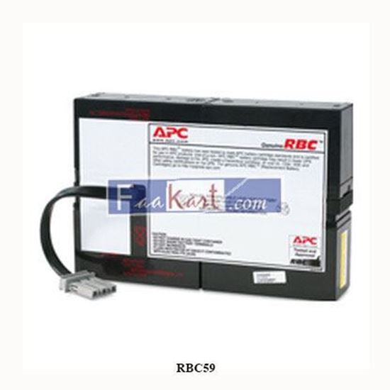 Picture of RBC59 APC UPS Replacement Battery Cartridge, for use with Smart-UPS, UPS