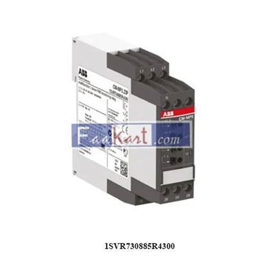 Picture of 1SVR730885R4300 ABB CM-MPS.23S Three-phase monitoring relay 2c/o, 0,0.1-30s, L1-L2-L3-N=3x180-280VAC