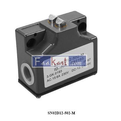 Picture of SN02D12-502-M Euchner 082165 Series SN... 12 mm, mechanical