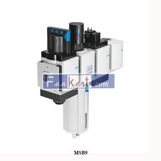 Picture of MSB9 FESTO Air preparation combination unit  552938 MSB9-3/4:W1:J72:M2-WP