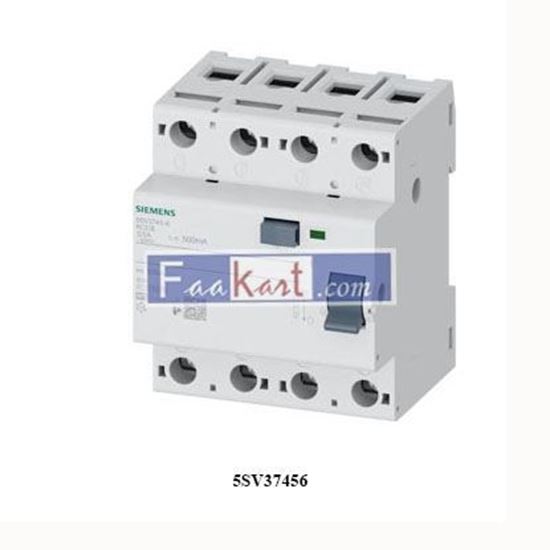 Picture of 5SV3745-6  SIEMENS Residual current operated circuit breaker