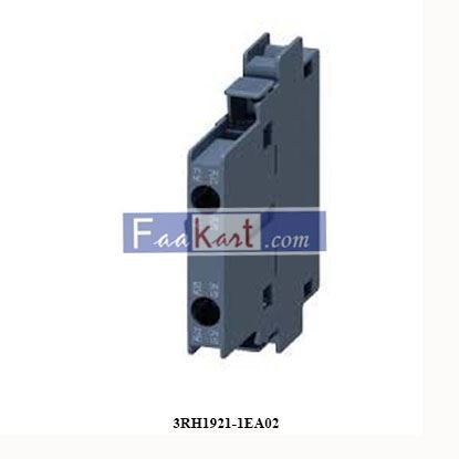 Picture of 3RH1921-1EA02 SIEMENS  Auxiliary Side, S0-S3, 2Nc